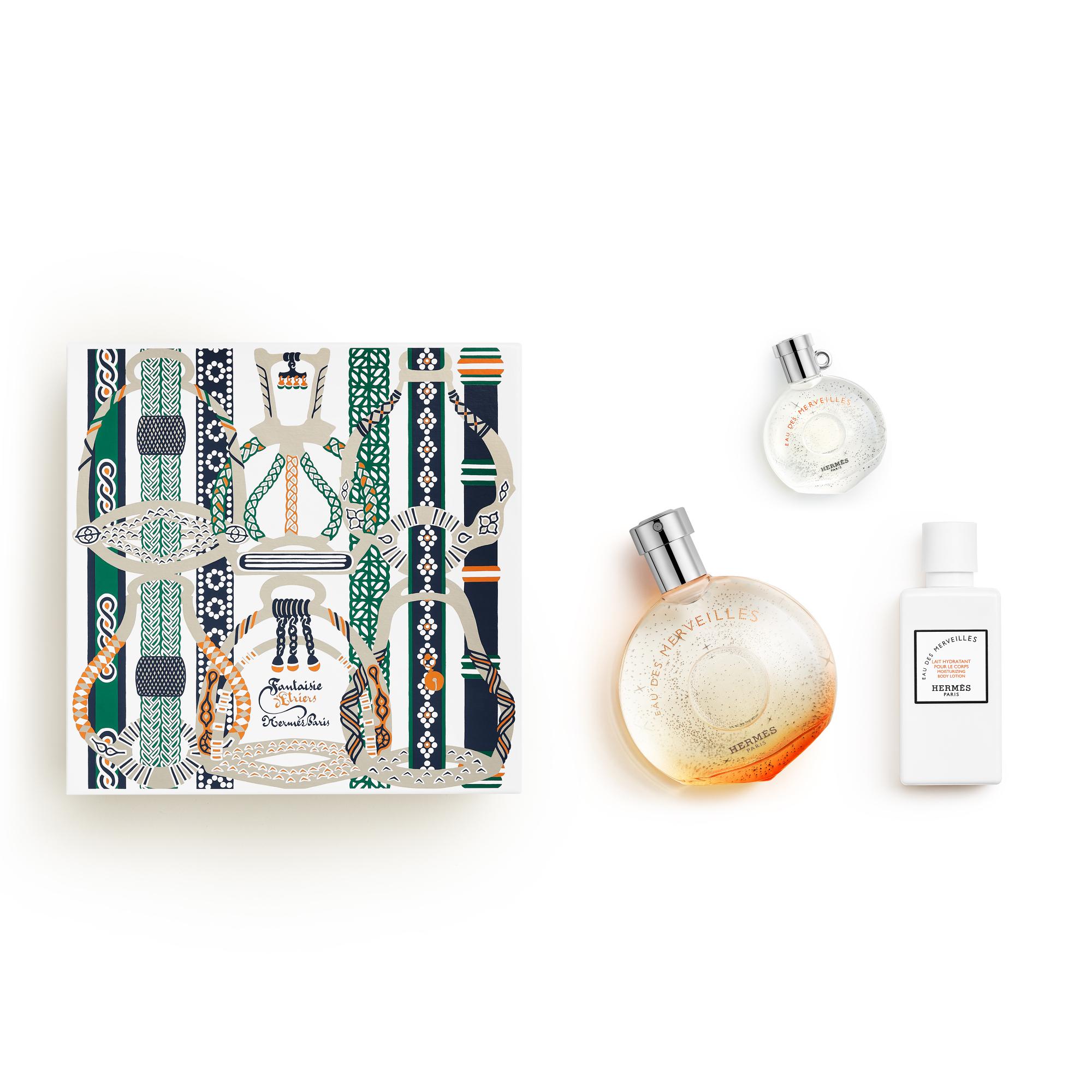 Hermes eau des hot sale merveilles set